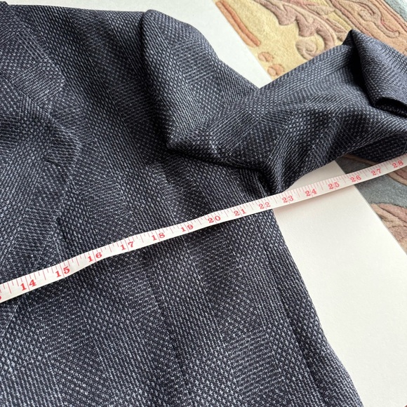 Yves Saint Laurent (YSL) Men’s Slate Blue Navy Suit Jacket Blazer Made in France - Picture 13 of 16